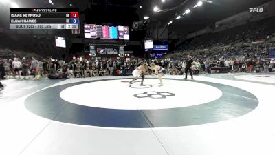 190 lbs Cons. Rd Of 64 - Isaac Reynoso, OR vs Elijah Hawes, UT