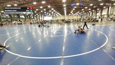 80 lbs Round 3 (12pm Friday) - Ethan Encarnacion, Rebellion vs Maximus Sako, Westshore D.S.