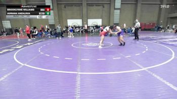 190 lbs Cons. Round 3 - Auriana Anzaldua, Belton vs Brooklynne Williams, Owasso