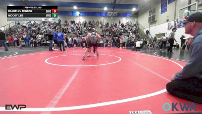 131 lbs Rr Rnd 1 - Blakelyn Minton, Broken Arrow Wrestling Club vs McCoy Lee, Verdigris Youth Wrestling