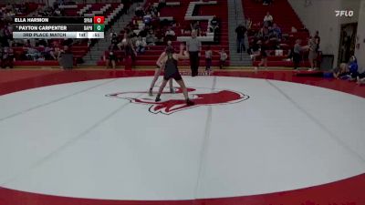 100 lbs 3rd Place Match - Payton Carpenter, Daphne vs Ella Harmon, Sparkman