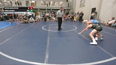 84 lbs Round 3 (6 Team) - Devin Eggleston, Brawler Elite vs Cruz Ochoa, Kings