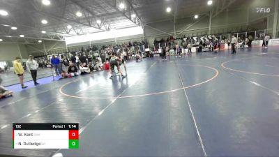 132 lbs Cons. Semi - Nash Rutledge, Ridgeline vs Wesley Kent, Sublime Wrestling Academy