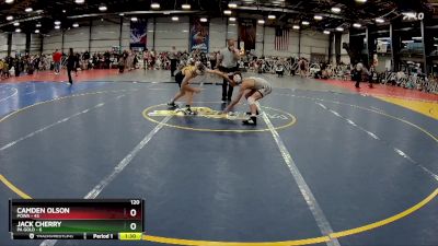 120 lbs Rd# 4- 2:00pm Friday Final Pool - Camden Olson, POWA vs Jack Cherry, PA Gold