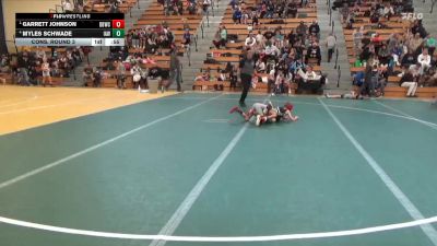 55 lbs Cons. Round 3 - Myles Schwade, Immortal Athletics WC vs Garrett Johnson, Dakota Boyz Wrestling Club