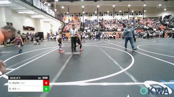Consi Of 4 - Grayson Wolfe, Coweta Tiger Wrestling vs Braylen Hill, Sallisaw Takedown Club