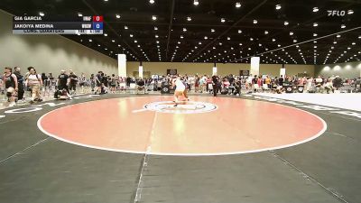 155 lbs Cons. Quarters - Gia Garcia, Unaffltied vs Jakoiya Medina, Westmoore High School Wrestling
