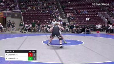 285 lbs Round Of 16 - Andrew Brennan, Lasalle College vs Anthony Robsock, Central Dauphin
