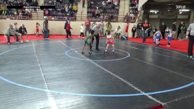 45_B lbs Round Of 64 - Greyson Mirabella, Burgettstown vs Miguel German, Brownsville