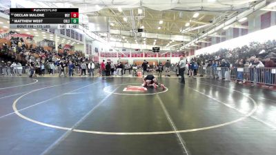 175 lbs Consi Of 8 #1 - Declan Malone, Weymouth vs Matthew West, Cambridge