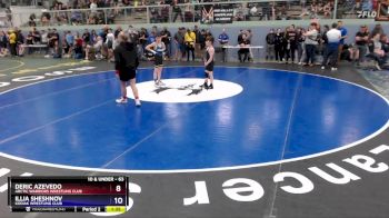 63 lbs Semifinal - Illia Sheshnov, Kodiak Wrestling Club vs Deric Azevedo, Arctic Warriors Wrestling Club