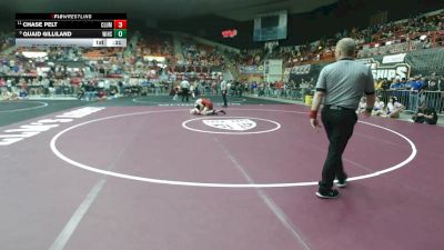 150 lbs Cons. Round 3 - Chase Pelt, Columbus HS vs Quaid Gilliland, Winfield HS
