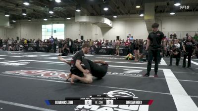 Jordan Holy vs Dominic Lobo 2026 ADCC West Coast Trials