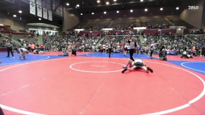 145 lbs Quarterfinal - Jerrod Giddings, Lonoke Youth Wrestling vs Luke Rowe, Springdale Youth Wrestling Club