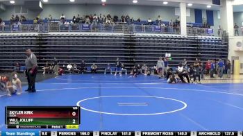 126 lbs Cons. Semi - Skyler Kirk, ELIDA vs Will Jolliff, FINDLAY