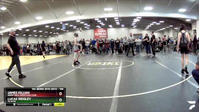 106 lbs Cons. Round 4 - James Killian, Great Neck Wrestling Club vs Lucas Ridgley, VA Elite