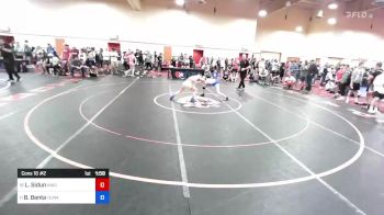 51 kg Cons 16 #2 - Landon Sidun, Knights Wrestling Club vs Boden Banta, Team Idaho Wrestling Club