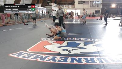 119 lbs 3rd Place - Evan Margolis, Kd Trained vs Brian Corbin, Wyoming Seminary