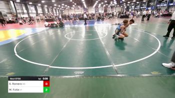 113 lbs Consi Of 16 #2 - Steve Romero, WA vs Marco Futia, NY