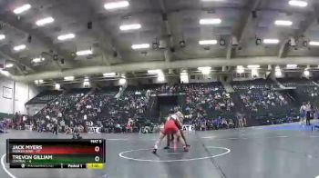 152 lbs Round 1 (16 Team) - Jack Myers, Broken Bow vs Trevon Gilliam, Central