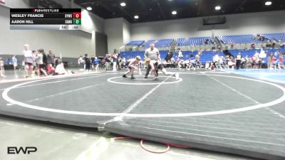 113 lbs 3rd Place - Wesley Francis, Searcy Youth Wrestling Club vs Aaron Hill, SAWA