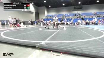 113 lbs 3rd Place - Wesley Francis, Searcy Youth Wrestling Club vs Aaron Hill, SAWA