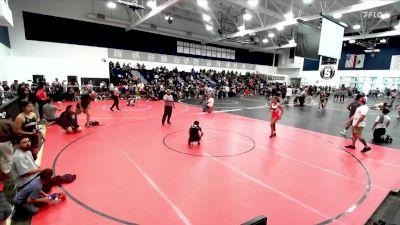 110 lbs Quarterfinal - Mia Hernandez, Threshold Wrestling Club vs Isabella Estrada, Downey High School
