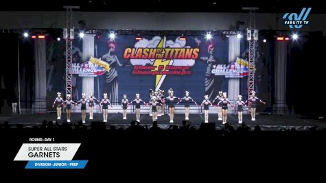 Super All Stars - Garnets [2024 L2.1 Junior - PREP Day 1] 2024 ASC Clash of the Titans Schaumburg & CSG Dance Grand Nationals