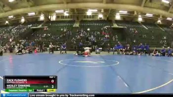 133 lbs Finals (2 Team) - Zack Flowers, Western Colorado vs Wesley Dawkins, Nebraska-Kearney