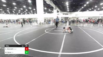 65 lbs Semifinal - Connor Stennett, Rough House vs Messias Sena, Top Notch