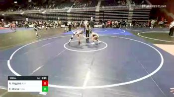 109 lbs Quarterfinal - Nathanial Higgins, Betterman Elite vs Zach Morse, Team Champs