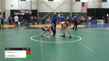 113 lbs Consolation - Haydon Arrants, Nebraska Golden Eagles Wrestling Club vs Hunter Anderson, Hastings Wrestling Club