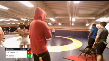 138 lbs Quarterfinal - Keagan Weaver, Champions Wrestling Club vs Max Richins, Wasatch