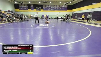 165 lbs Cons. Round 2 - Kameron Sutton, Terminator Wrestling Academy vs Jeremiah Drake, Lafayette