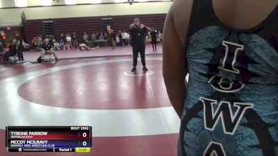 16U-9 lbs Round 4 - Tyrone Parrow, Waterloo East vs McCoy McIlravy, Waverly Area Wrestling Club