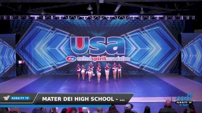 Mater Dei High School - Varsity Song [2022 High School - Game Day - All in One Performance] 2022 USA Nationals: Spirit/College/Junior