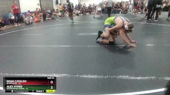 150 lbs Round 6 (8 Team) - Alex Hynes, Headhunters Green vs Noah Cataldo, 84 Athletes