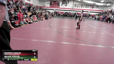 90 lbs Round 3 - Dominick Fansler, Odessa Youth Wrestling vs Bryson Stiffler, Pleasant Hill Youth Wrestling