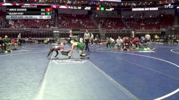 3A-132 lbs Cons. Round 4 - Amos Guanue, Dowling Catholic vs Elijah Hyet, Dubuque Hempstead