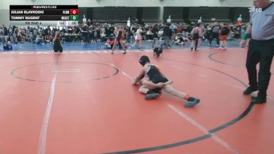 81 lbs Rr Rnd 4 - Julian Slavkoski, F.L.O.W. - ESC vs Tommy Nugent, MeatHeadz - ESC