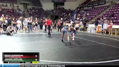 102 lbs Semifinal - Regan Huppenthal, Brighton Wrestling Club vs Arianna Antillon, Black Fox Wrestling Academy