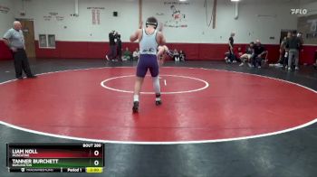 165 lbs Round 3 - Tanner Burchett, Burlington vs Liam Noll, Muscatine