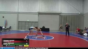 100 lbs Placement Matches (8 Team) - Tanner Crosby, Washington vs Hank Kriegler, Nebraska