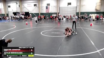 82-90 lbs Cons. Semi - Natalie Bernshausen, 2TG vs Swayzee Johnston, FoxFit