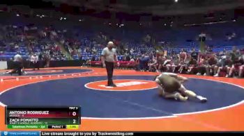 160 lbs Semis & 1st Wrestleback (8 Team) - Zach Pomatto, Joliet (Catholic Academy) vs Antonio Rodriguez, Antioch