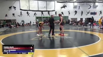 170.0 Round 1 (16 Team) - Nyla Burgess, Adrian vs Maria Hiles, Frostburg Sate University