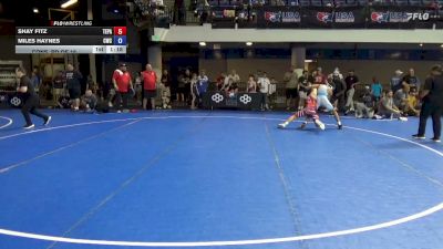 120 lbs Cons. Rd Of 16 - Shay Fitz, Team PA vs Miles Haynes, Capital Wrestling Club