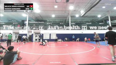 287 lbs Quarterfinal - Malacai Berke-Kosinski, Superior Black - HSC vs Hudson Garbarino, Empire Wrestling Academy Gold - HSC