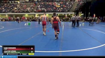 120 lbs Quarterfinal - Cain Rodgers, THWC vs Colton LeVan, Team Valley Wrestling Club