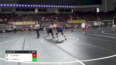 285 lbs Round Of 32 - Ruben Zarate, Utah Tech vs Tyler Ross, Slippery Rock